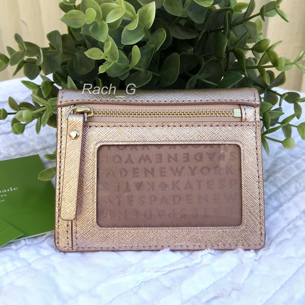 Kate Spade Laurel Way Rose Gold Petty - Picture 2 of 4